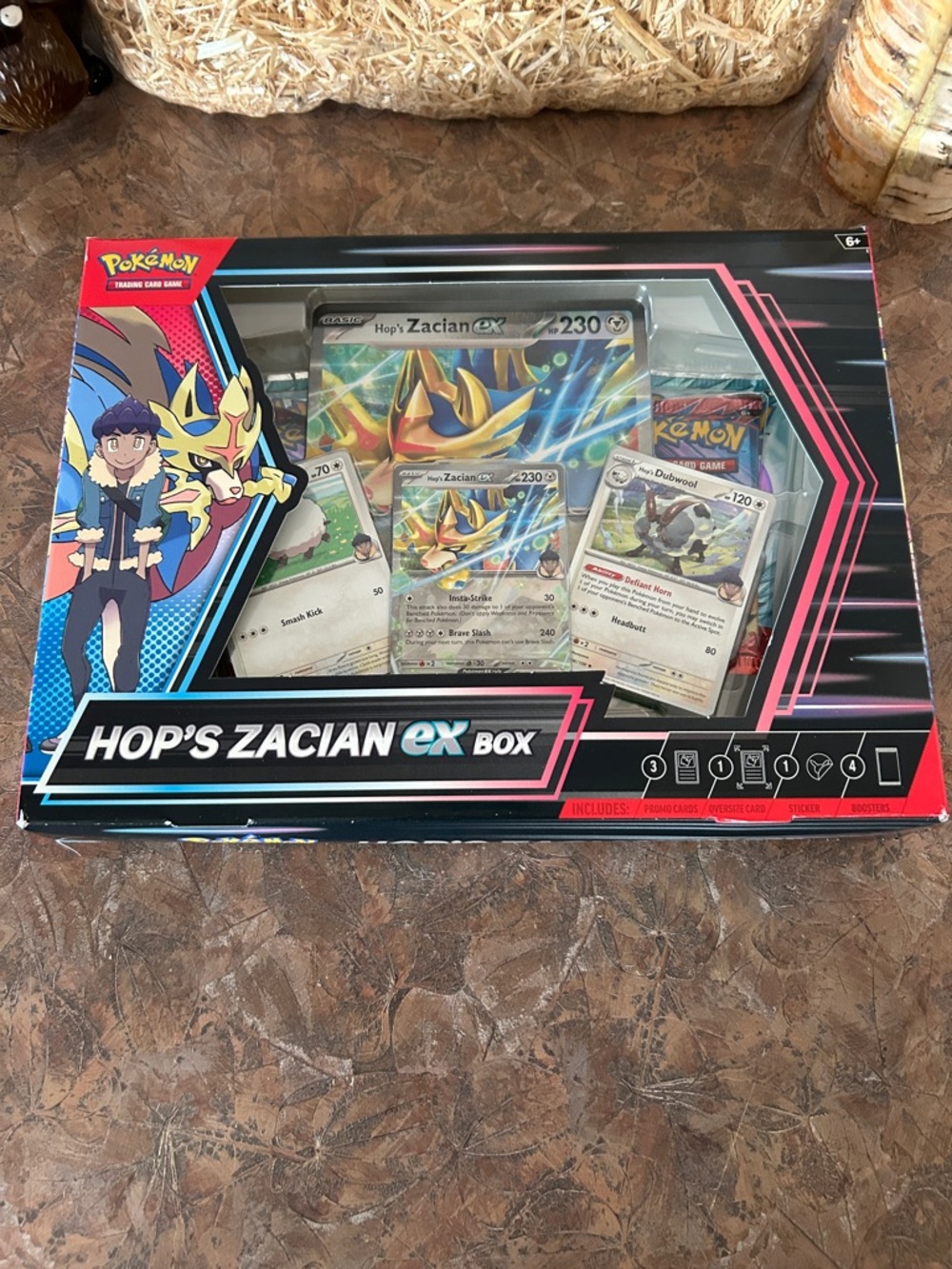 Pokémon Hop’s Zacian ex Box Trading Card Set Game